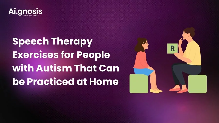 Speech Therapy Exercises for People with Autism That Can be Practiced at Home